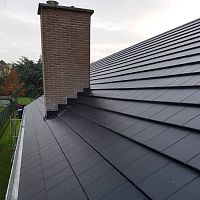 Plain roof tile METROTILE® QUBErectangularsmallmetal