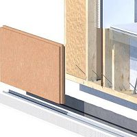 Wood fiber facade system DURIO®