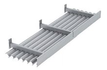 Aluminum solar shading CALERO C-Hfor facadehorizontal