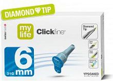 Insuline injection needle mylife Clickfine® safetypen