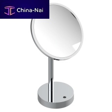 Table mirror Zoom.7contemporaryroundchromed metal
