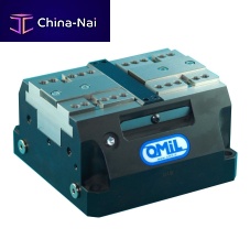 Machine tool vise CFB-OJpneumaticlow-profilespring