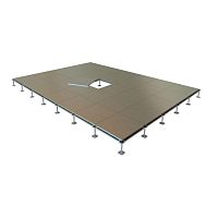 Steel raised access floor structure SUBSTRUCTUREShigh-resistanceindooradjustable