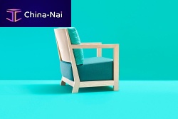 Contemporary armchair MARIAfabricbeech