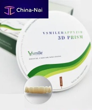 Zirconia dental material for dental inlaysfor dental veneersCAD/CAM