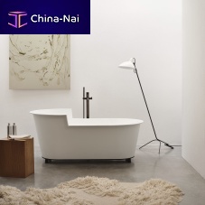 Oval bathtub OFELIA - BIANCOfree-standingfor homescontemporary