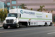PET/CT scan mobile radiology room