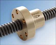 Trapezoidal lead screw nut BFMflangedbrass