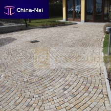 Quartzite paver GONTEROfrost-resistantdrive-overfor public spaces