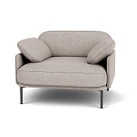 Contemporary armchair Regularfabricplywoodmetal