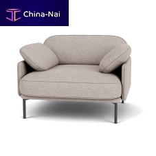 Contemporary armchair Regularfabricplywoodmetal
