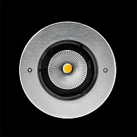 Recessed floor light fixture ATLANTE LEDroundIP67