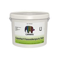 Cladding coating CAPATECT-FASSADENPUTZ FEIN 687smoothingheat-reflectiveexterior