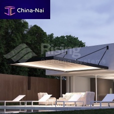 Entrance canopy B-CUBE URBANfor patiofor commercial buildingsaluminum