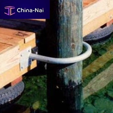 Dock pile guide ROUND
