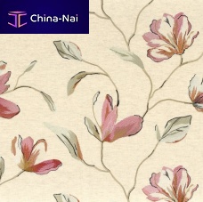 Upholstery fabric MAGNOLIA for curtainfloral patternpolyester