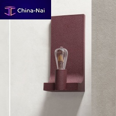 Contemporary wall light TEKNA indoorleatherfixed