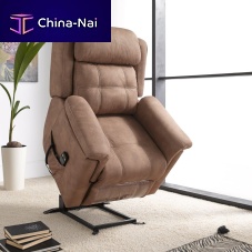 Contemporary armchair GALATEAleatherrecliningelectric