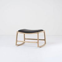Contemporary footrest DEDOleatheroak