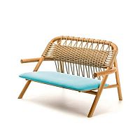 Contemporary sofa UNAMgardenblackwooden