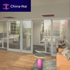 Modular partition STRUKTURmobileglassmetal