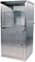 Sliding door transfer hatch