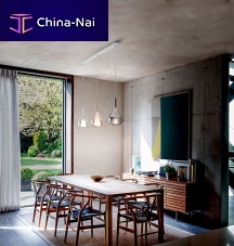 Pendant lamp LILAmetalborosilicate glasscontemporary