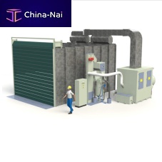 Pressure blast room automatic