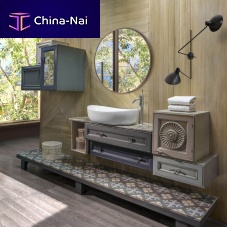 Contemporary bathroom cabinet ONEhomewoodenwall-mounted