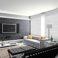 Aluminum sliding panel fabric
