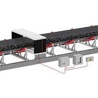 Tunnel type metal detector QLC - QLCTAfor conveyorrectangular
