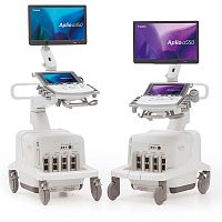 On-platform ultrasound system Aplio a seriesfor multipurpose ultrasound imagingB/Wcolor doppler
