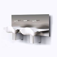 2-station surgical sink OR-L136stainless steelCorian®infrared-operated