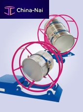 Rotary drum mixer batchsolid/liquidpowder