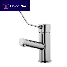 Washbasin mixer tap LUSITANOcountertopchrome-plated brassbathroom