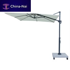 Square parasol UOS250C-02Aside postorientablealuminum