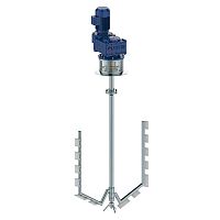 Paddle agitator anchor typebatchfor liquids