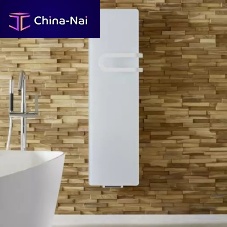 Electric towel radiator Campaver Bains nativ1500 wcontemporarytempered glass facing