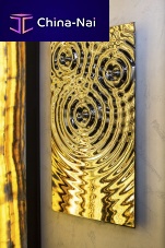 Electric towel radiator INTERFERENCE TOWEL DRYERcontemporaryglassrectangular