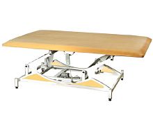 Electric Bobath table FZYOMAT 1000with adjustable height backrest1-section