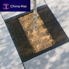 Square tree grate CAMBRIDGEsteel