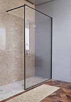 Fixed shower screen FUTURAcornertempered glassclear glass