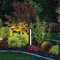 Garden bollard light SLATcontemporarypainted aluminumpolycarbonate