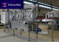 Water cleaning tunnel Mod. 430automaticindustrialwith dryer