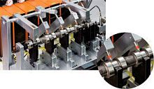 Camshaft inspection machine for the automotive industrymeasurementdefect