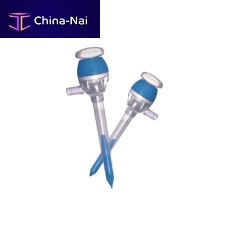 Laparoscopic trocar Y1 with sleevewith insufflation tapsingle use