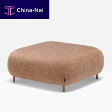 Contemporary pouf buddy 212E-213Efabricaluminumsquare