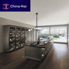 Contemporary kitchen FIL glassgranitealuminum