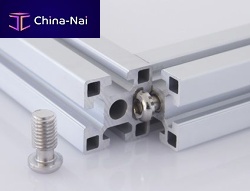 Joining screw 3.81 seriesfor aluminum profilebutton headhex socket