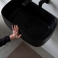 Wall-mounted washbasin EVLABOUNpolyurethanecustomfinish